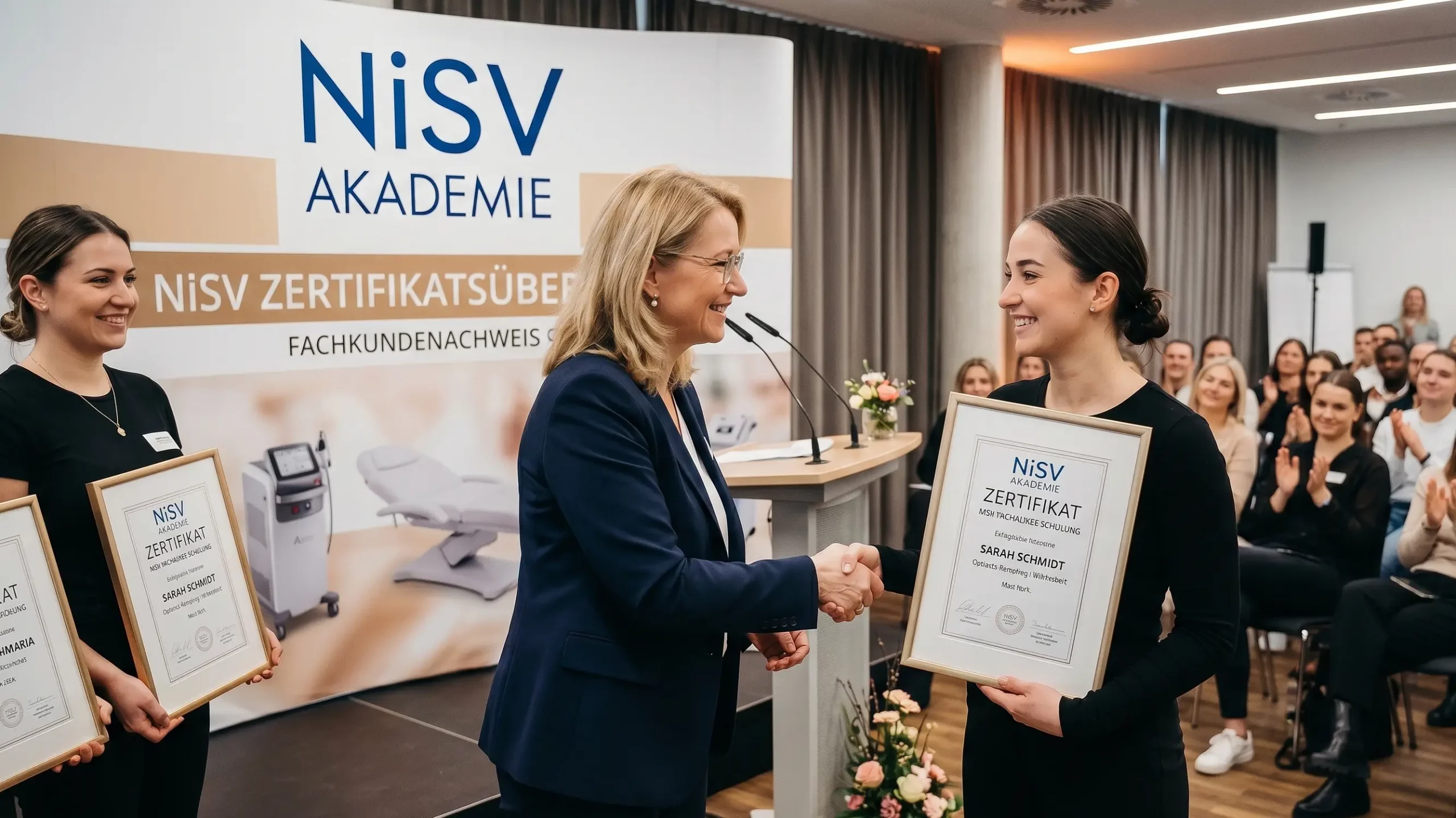 NiSV Zertifikatsübergabe