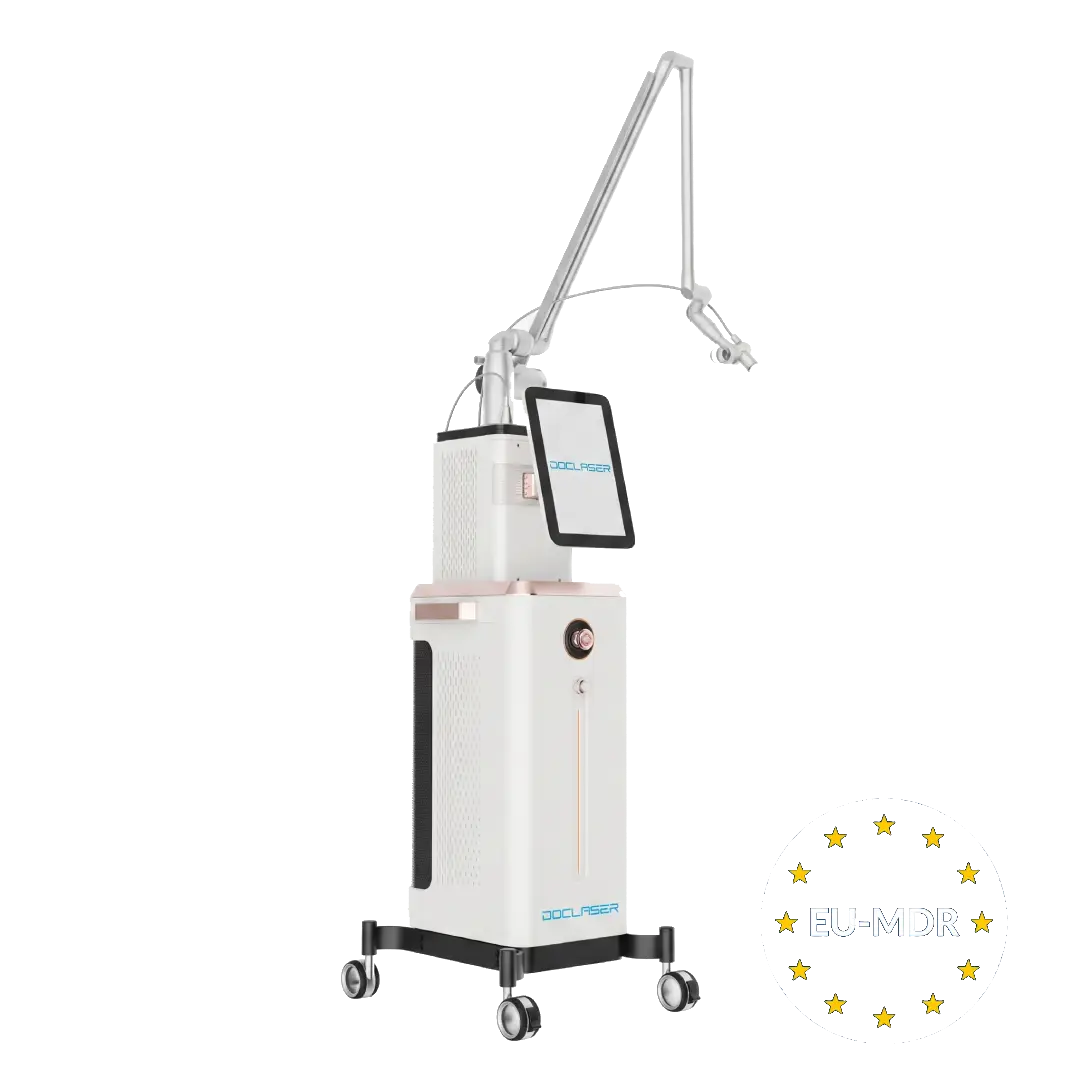 Lumiéra X7 fraktionierter CO₂-Laser – Ansicht rechts 45 Grad