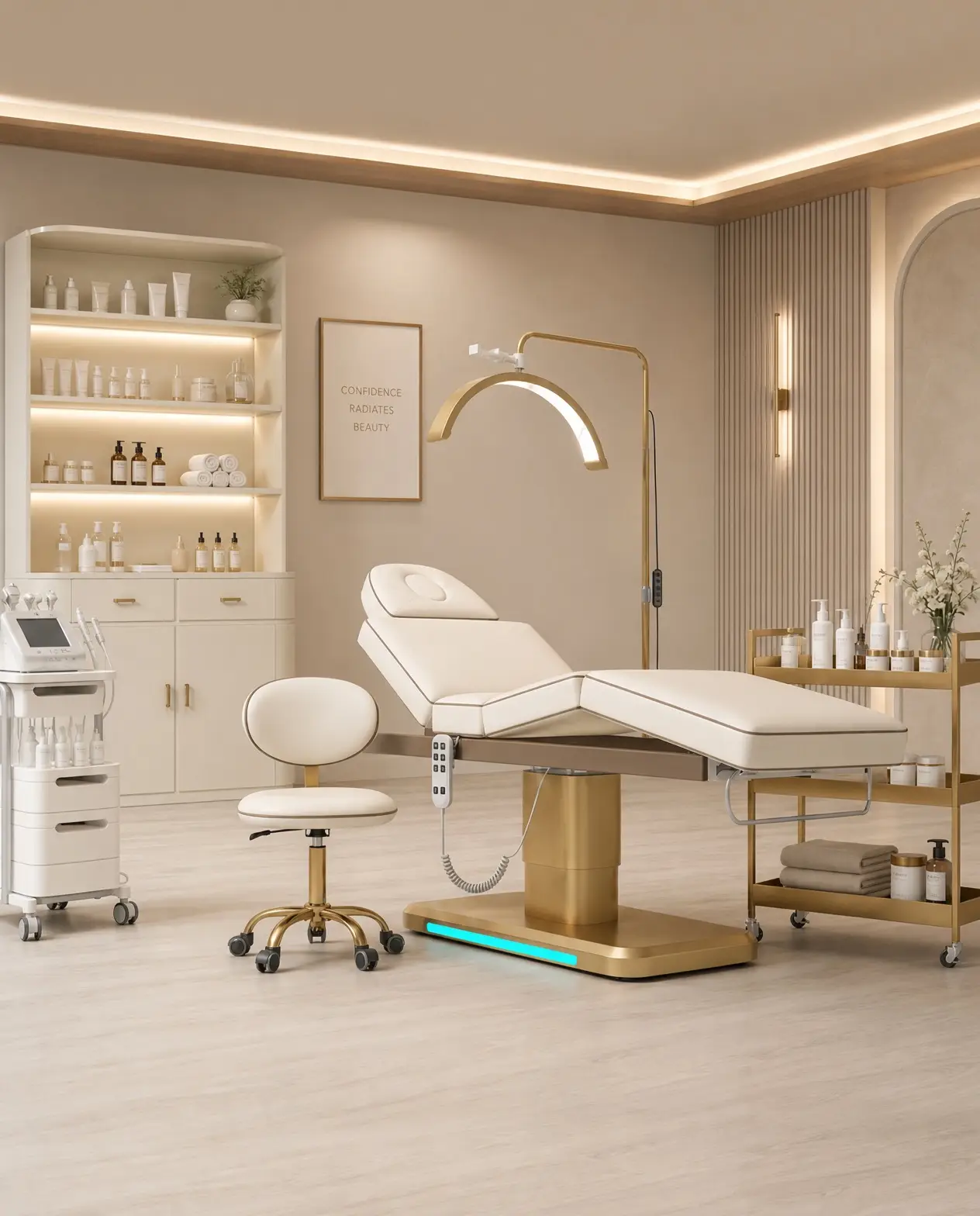 AURELI Studio-Konzept 2 – elegantes Spa-Design
